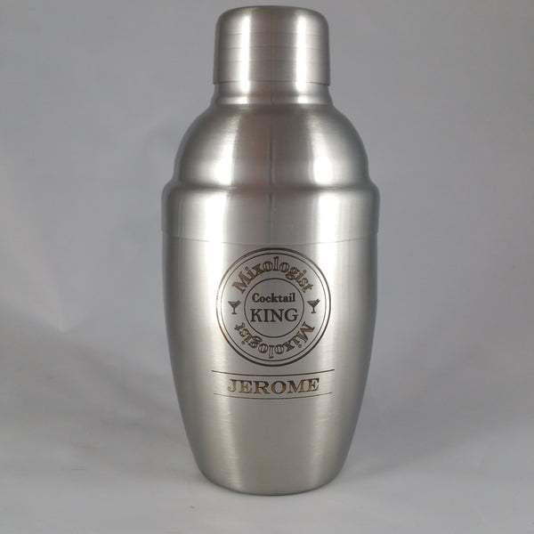 Shaker inox personnalisé