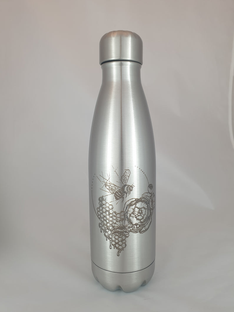 GOURDE THERMOS INOX 500 ml - Abeille