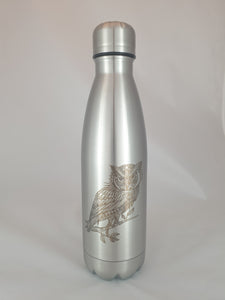 GOURDE THERMOS INOX 500 ml - Hibou